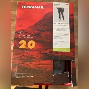 Terramar merino base layer - women’s medium.  New
